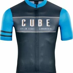 CUBE BLACKLINE Trikot Cross Grey´n´blue