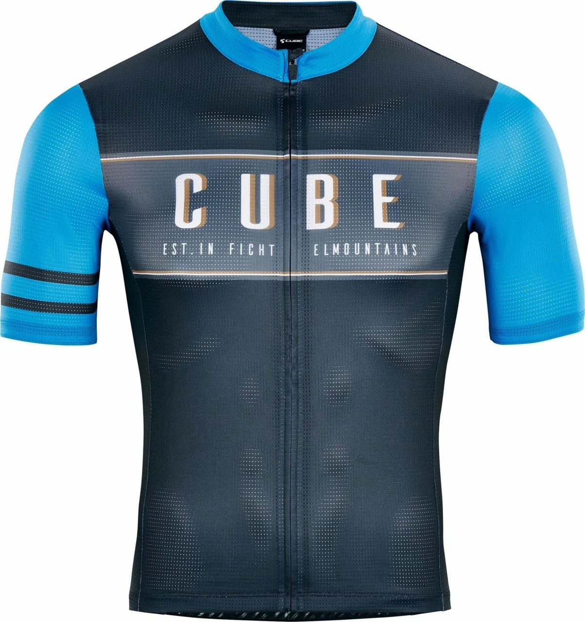 CUBE BLACKLINE Trikot Cross Grey´n´blue