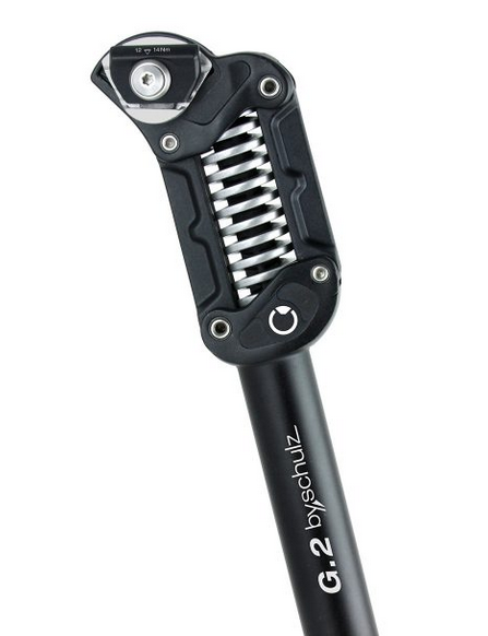 By.schulz GmbH BySchulz Federsattelstütze G.2 LT Ø 30,9mm, 380mm, 60-85 Kg Medium