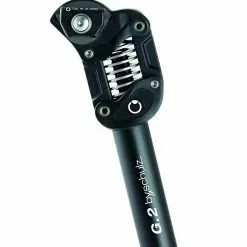 By.schulz GmbH BySchulz Federsattelstütze G.2 ST Ø30,9mm 350mm 125-150 Kg Extra Hart