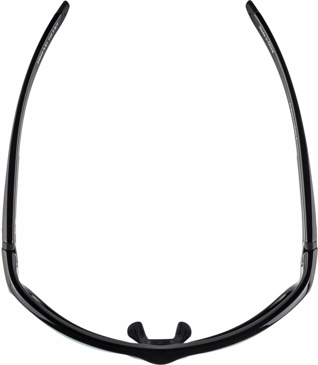 Alpina Sportbrille LYRON S Black / Ceramic Mirror Rose-gold – Bild 4