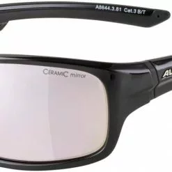 Alpina Sportbrille LYRON S Black / Ceramic Mirror Rose-gold