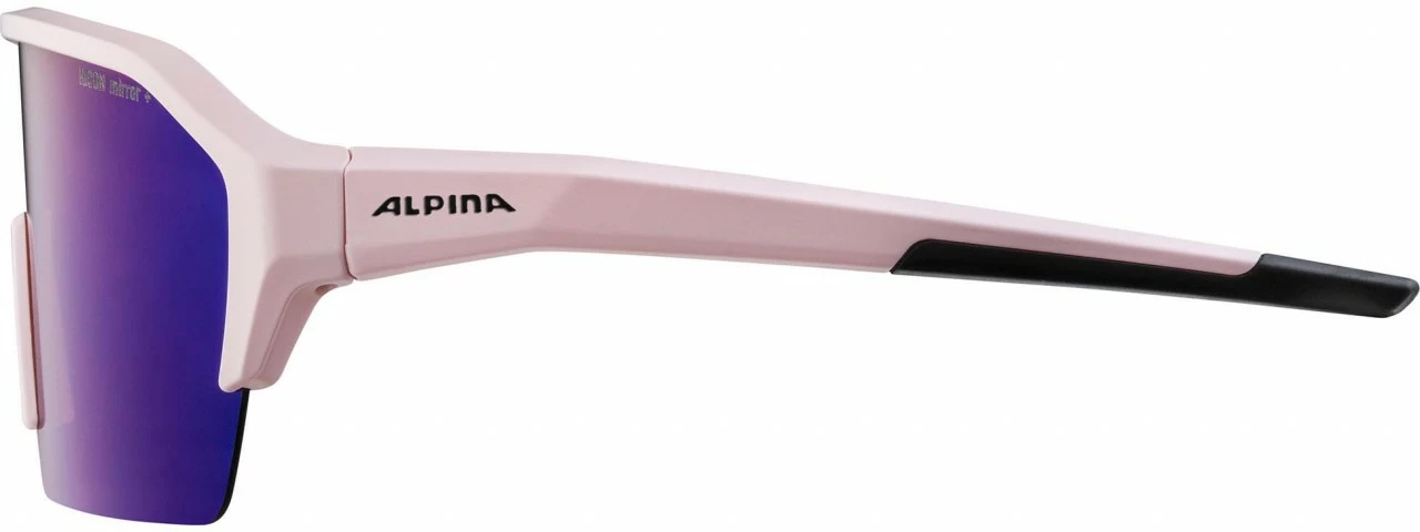 Alpina Sportbrille RAM HR Q-LITE Light-rose Matt / Mirror Blue – Bild 3