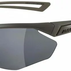 Alpina Sportbrille NYLOS HR Moon-grey Matt / Mirror Black