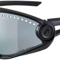 Alpina Sportbrille 5W1NG All Black Matt / Ceramic Mirror+ Blue
