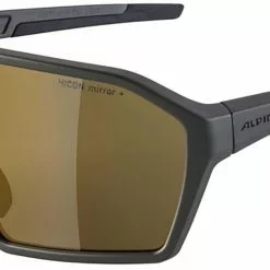 Alpina Sportbrille RAM Q-LITE Coffee-grey Matt / Gold Mirror