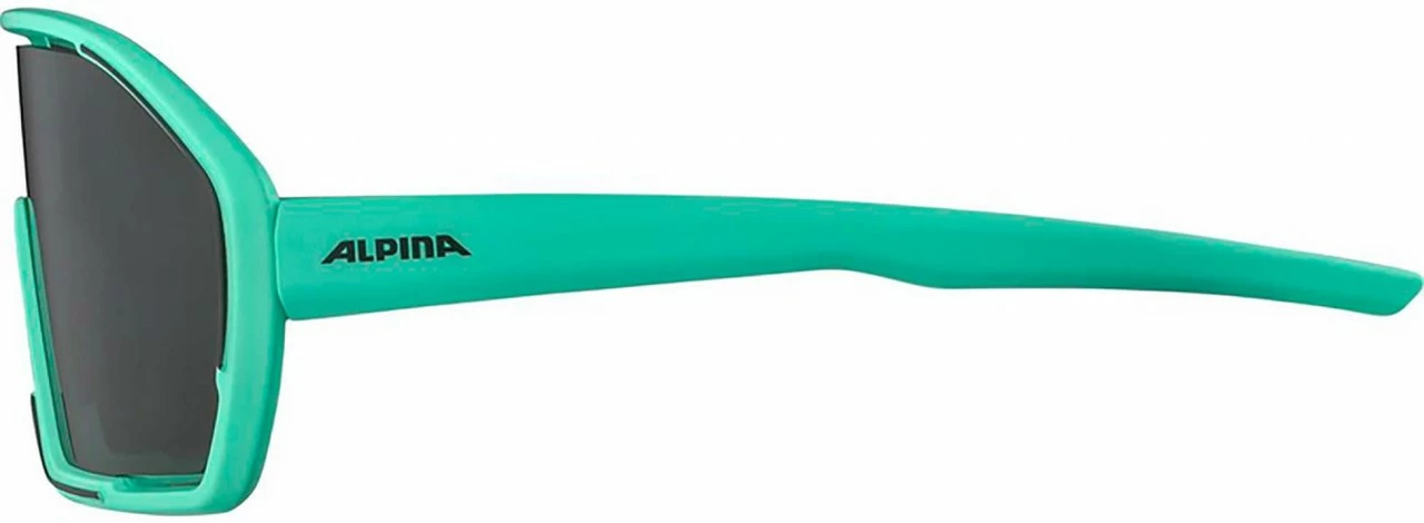 Alpina Sportbrille BONFIRE Turquoise Matt / Green – Bild 3