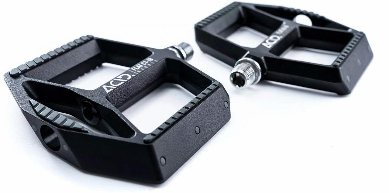 ACID Pedale FLAT A2-IB Hybrid Schwarz – Bild 2