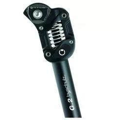 By.schulz GmbH BySchulz Federsattelstütze G.2 ST Ø 30,9mm, 350mm, 100-130 Kg Hart