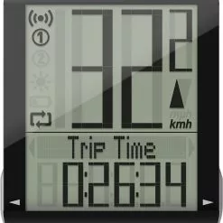 CUBE Fahrradcomputer PRO LITE / Black´n´silver /