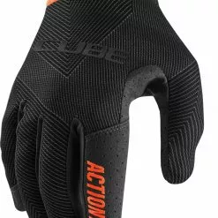 CUBE Handschuhe Performance Langfinger X Actionteam Black´n´