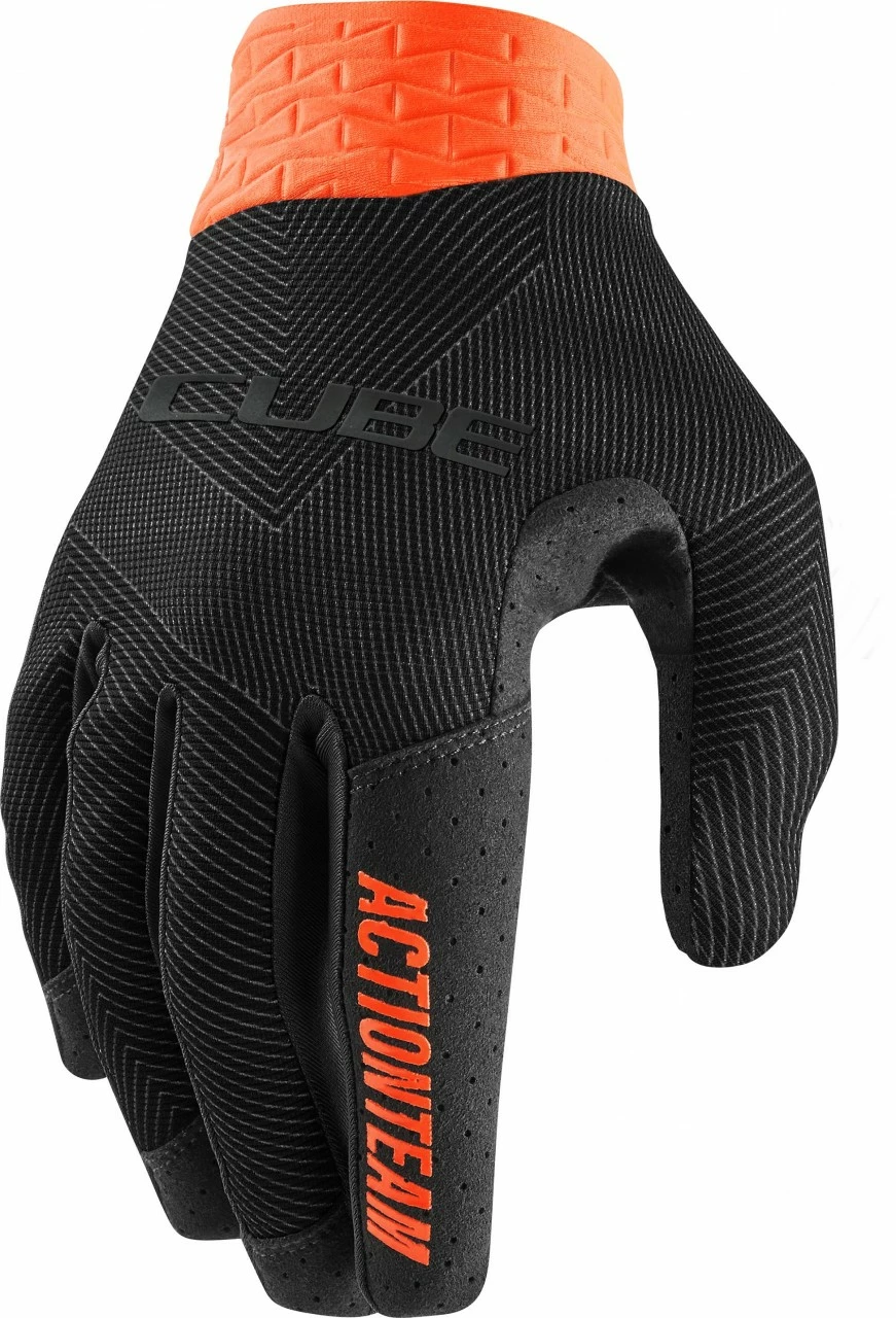 CUBE Handschuhe Performance Langfinger X Actionteam Black´n´