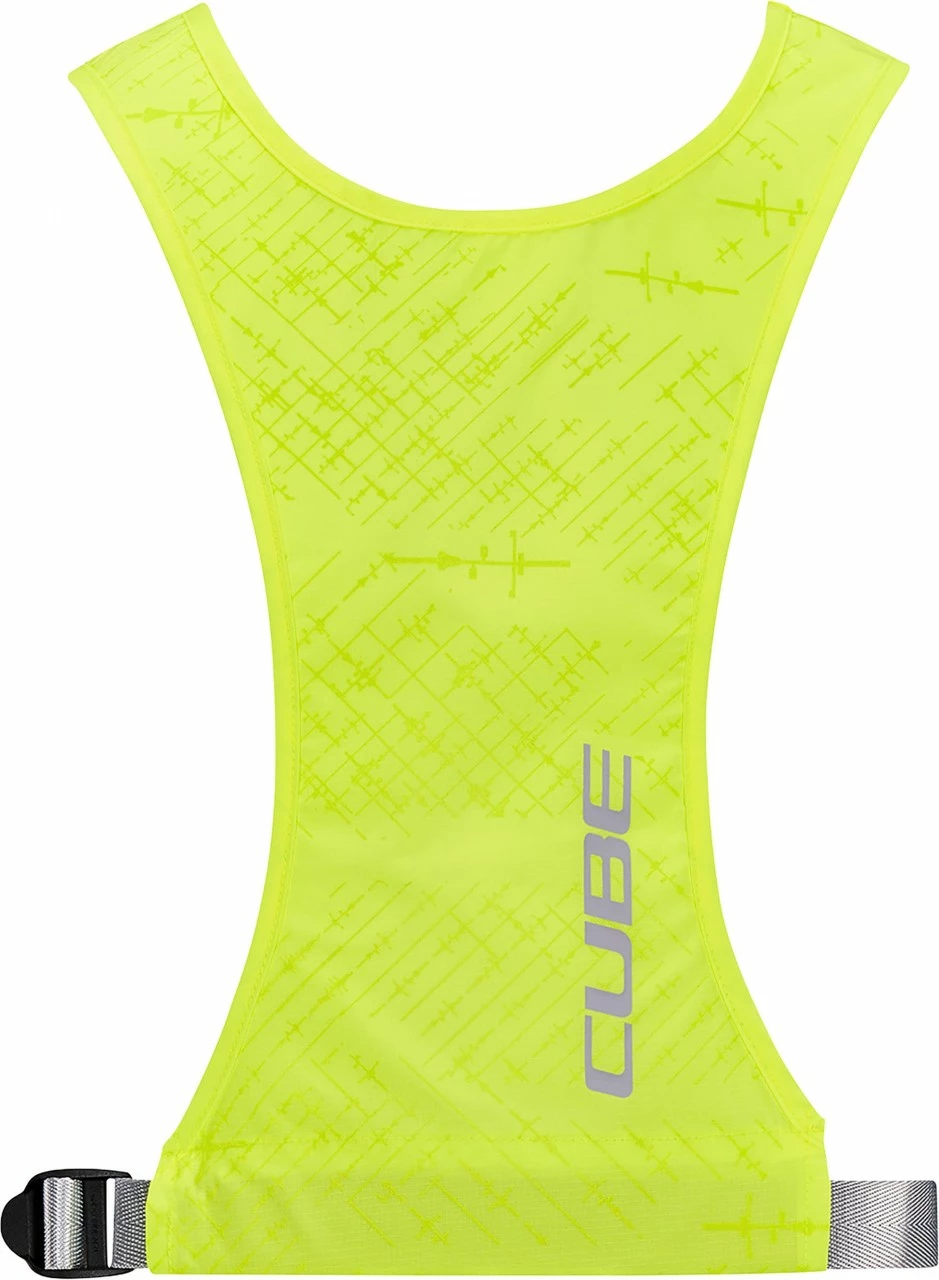 CUBE JUNIOR Safety Weste Standard Yellow