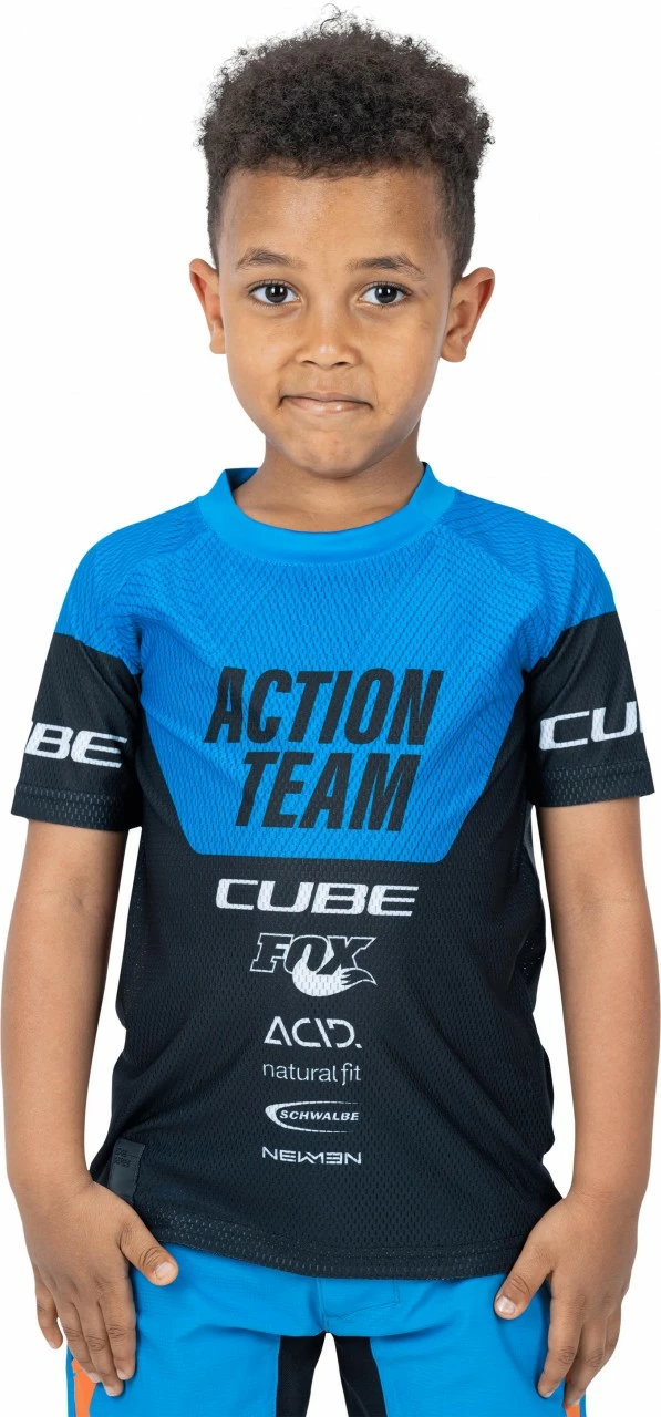 CUBE JUNIOR Trikot Kurzarm X Actionteam