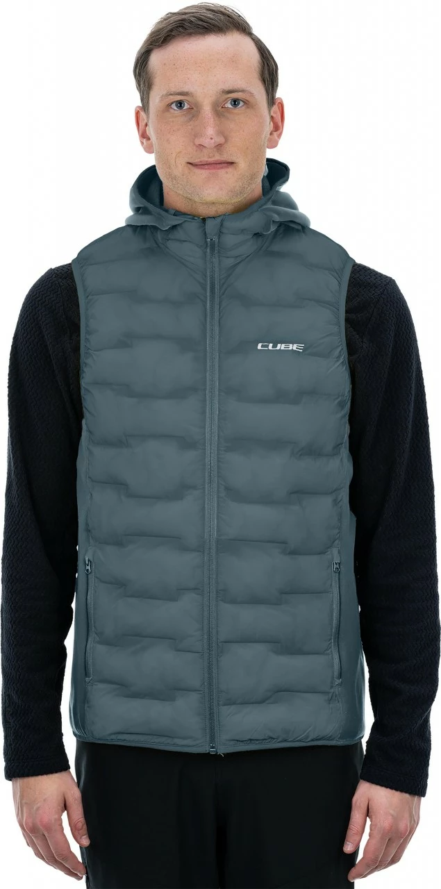 CUBE Padded Vest Grey