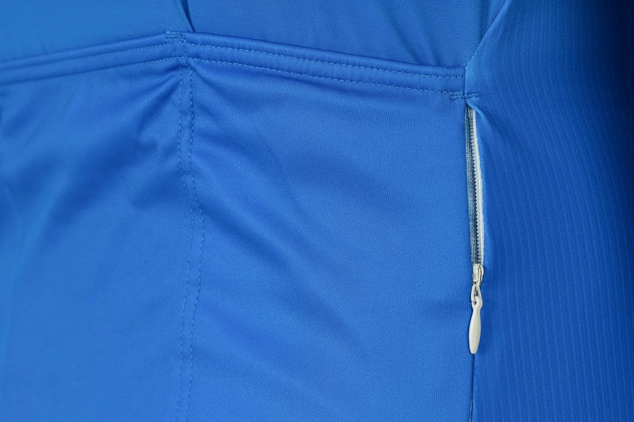 CUBE TEAMLINE Trikot Kurzarm Blue´n´red´n´grey – Bild 3