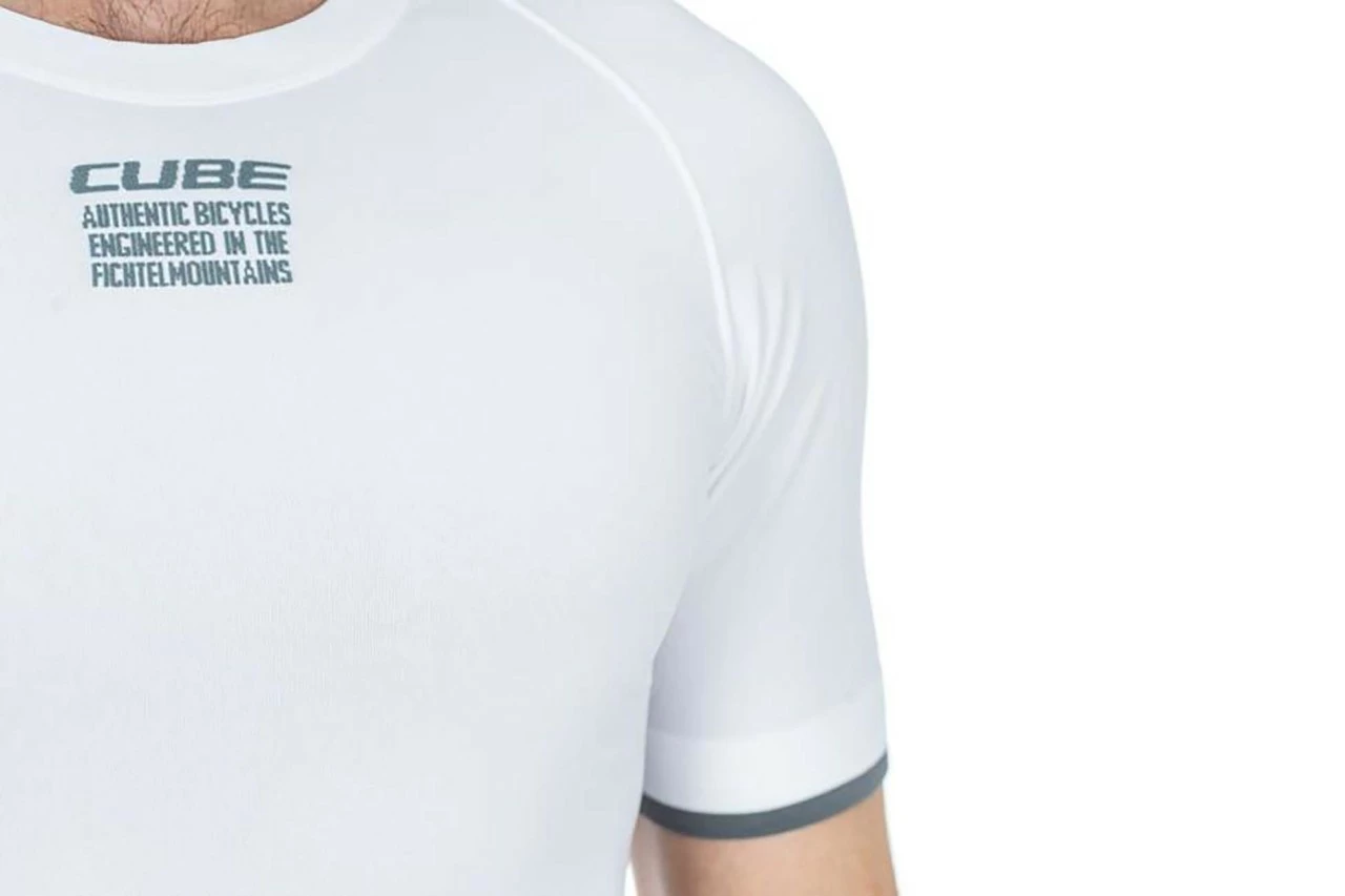 CUBE Funktionsunterhemd Race Be Cool Kurzarm White – Bild 4
