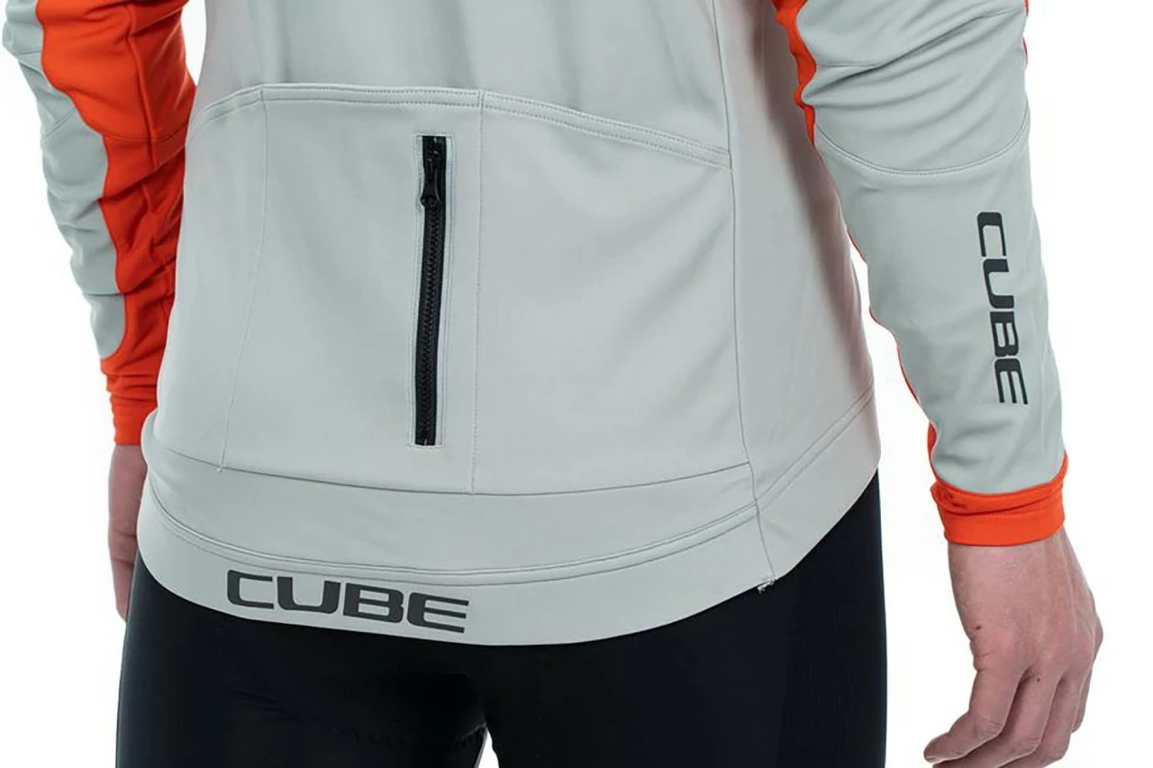Cube TEAMLINE Multifunktionsjacke Red´n´grey – Bild 6