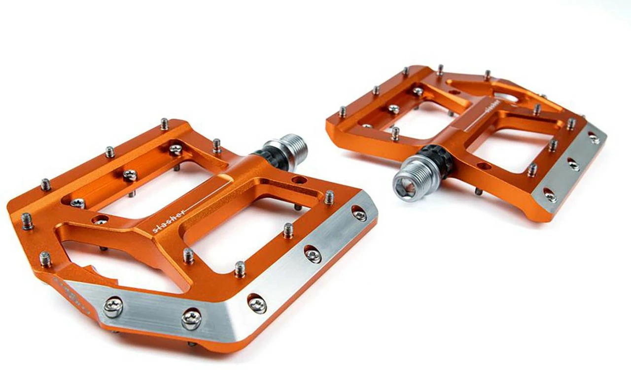 CUBE Pedale SLASHER X Actionteam Orange – Bild 2