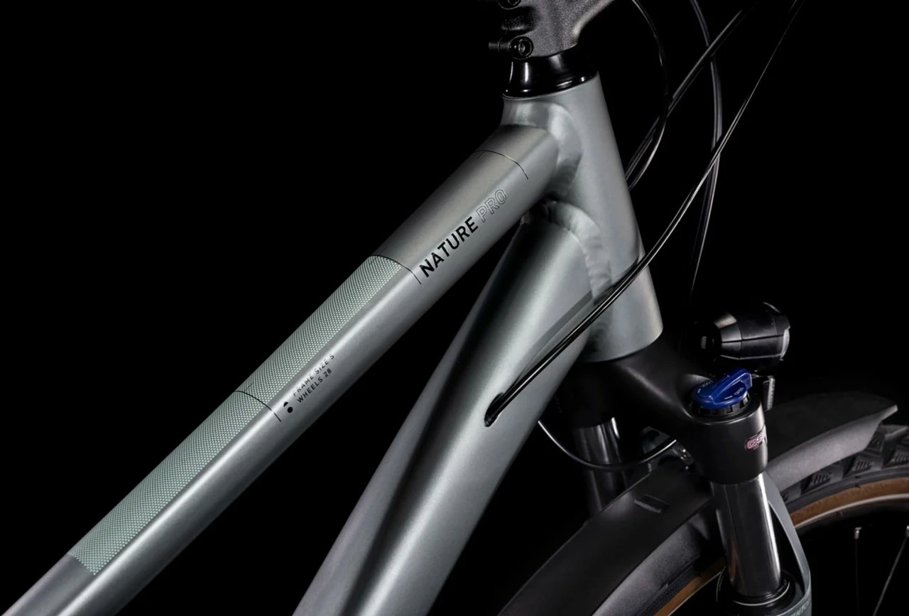 Cube Nature Pro Allroad Silvergreen´n´black 2022 – Bild 2