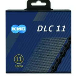 KMC Kette DLC 11/11-fach 118 Glieder Schwarz