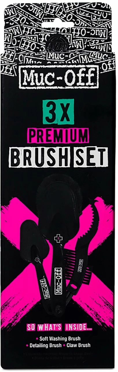 Muc-Off Muc Off 3x Brush Bürsten Set
