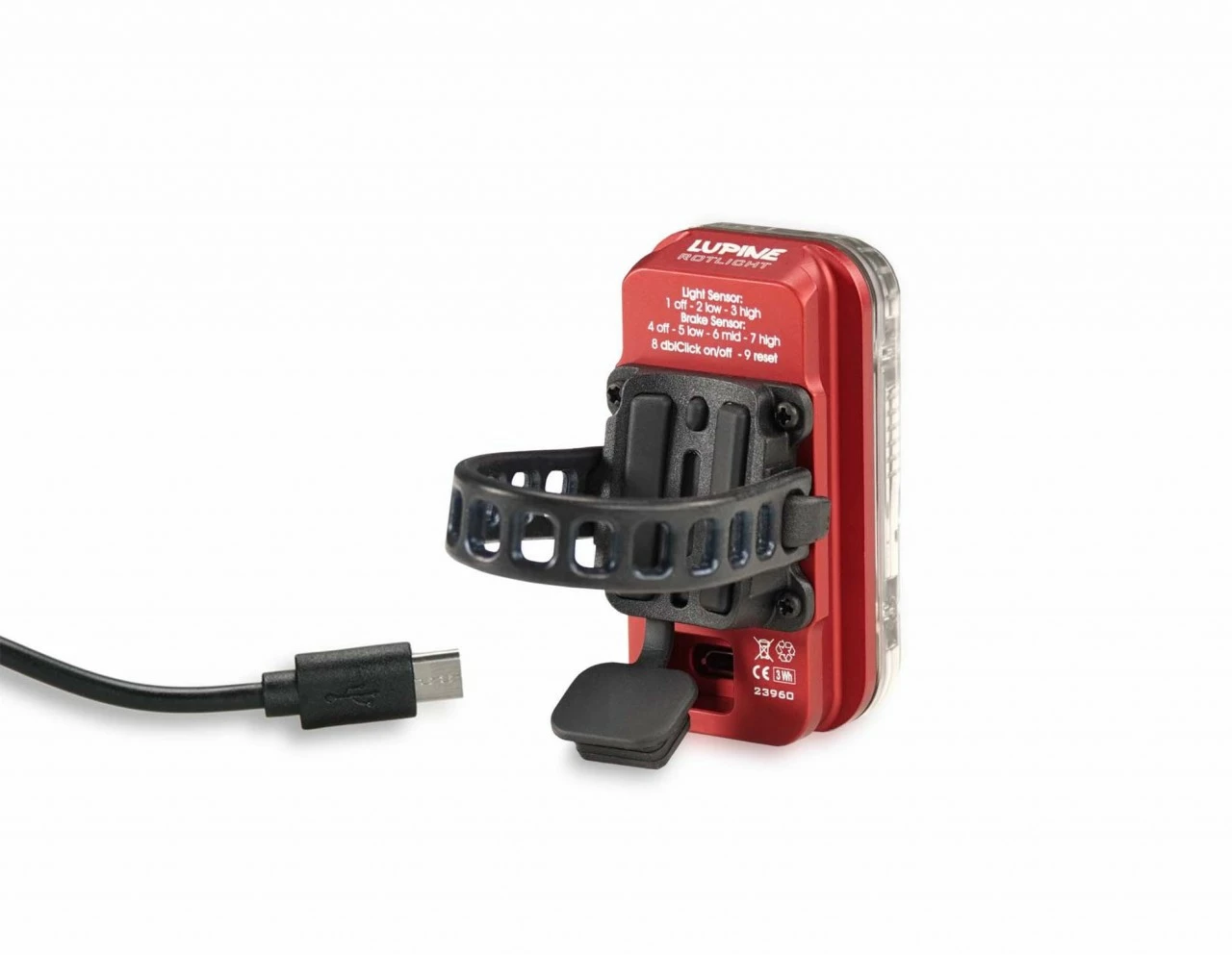 LUPINE LIGHTING SYST Lupine Rotlicht (StVZO) 0.1 W Rot – Bild 3