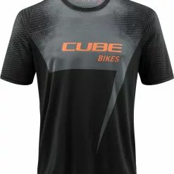 CUBE EDGE Rundhalstrikot Kurzarm