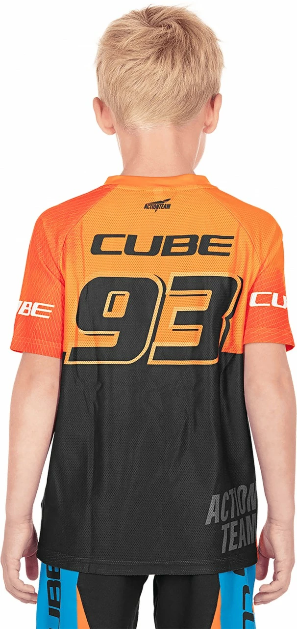 CUBE JUNIOR Trikot Kurzarm X Actionteam – Bild 2