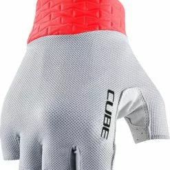 CUBE Handschuhe Performance Kurzfinger Grey´n´red