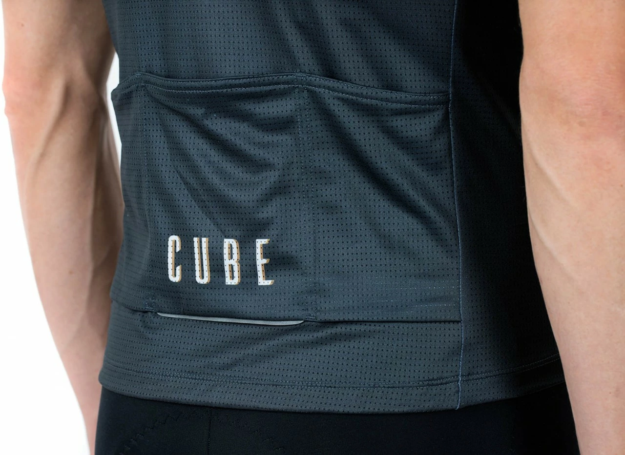 CUBE BLACKLINE Trikot Cross Grey´n´blue – Bild 3