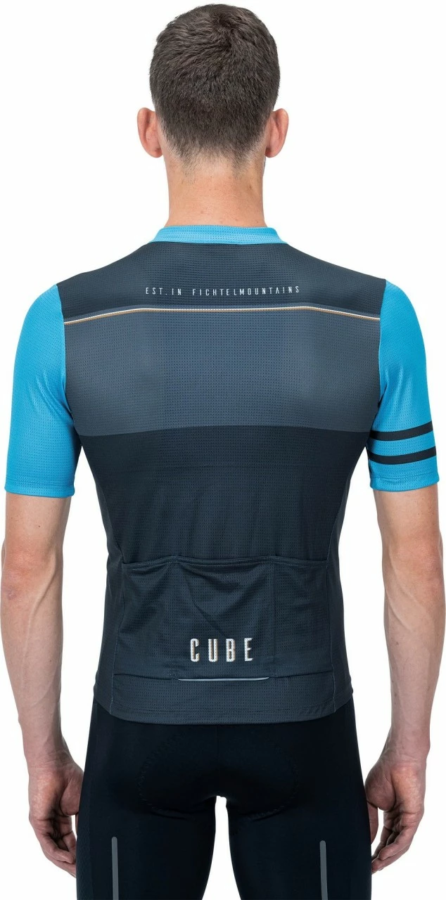 CUBE BLACKLINE Trikot Cross Grey´n´blue – Bild 4