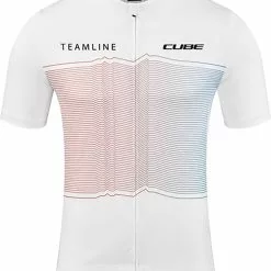 CUBE TEAMLINE Trikot CMPT Kurzarm White