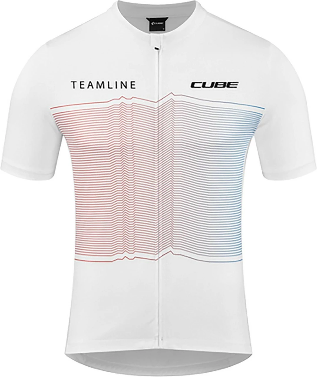 CUBE TEAMLINE Trikot CMPT Kurzarm White