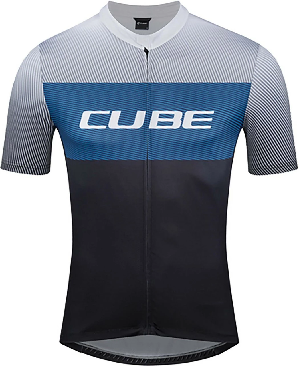 CUBE TEAMLINE Trikot CMPT Kurzarm Black´n´blue´grey