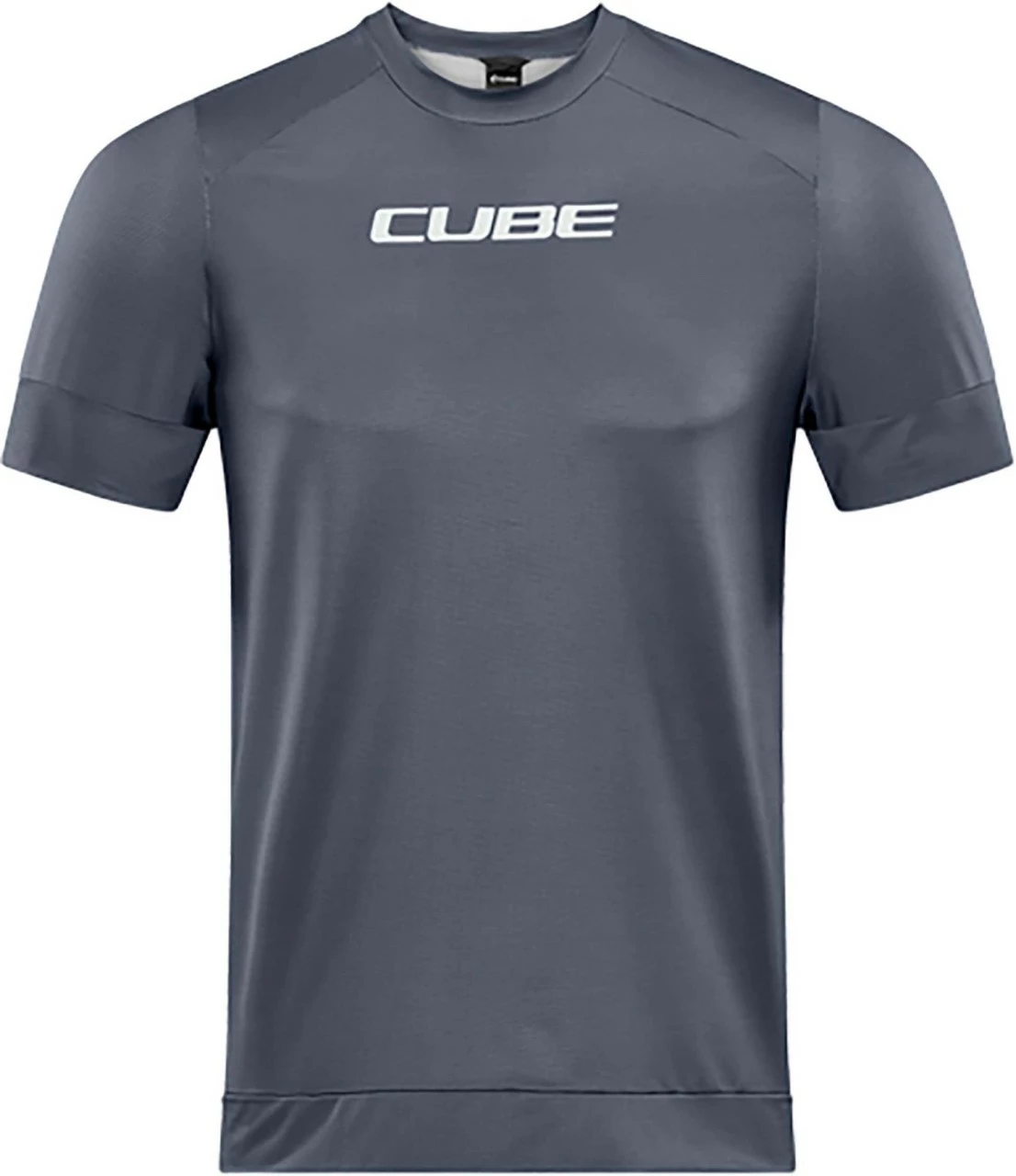 CUBE ATX Rundhalstrikot Kurzarm Dark Grey