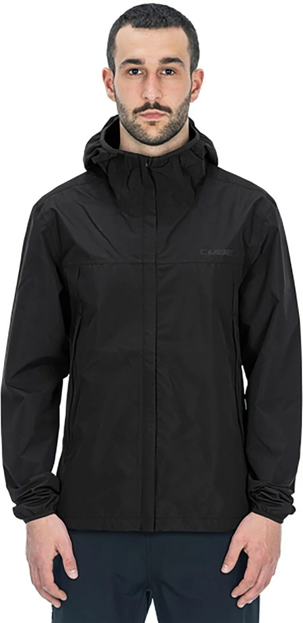 CUBE ATX Regenjacke CMPT Black – Bild 2