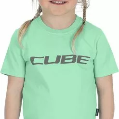 CUBE Organic T-Shirt ROOKIE Logo Mint