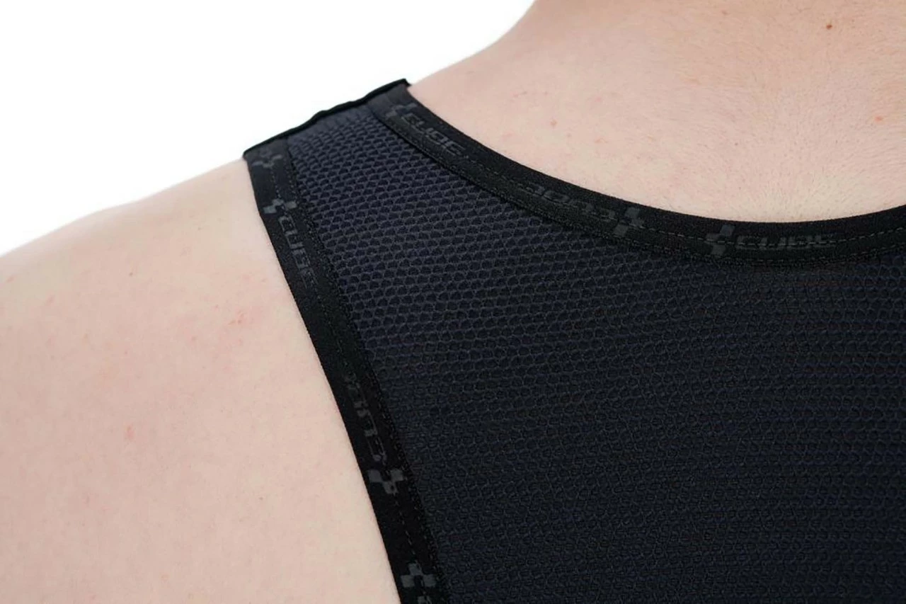 CUBE TEAMLINE Trägerhose Kurz Black´n´white – Bild 6