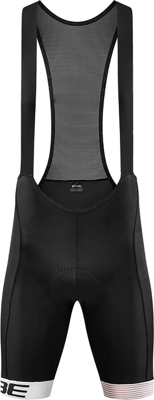 CUBE TEAMLINE Trägerhose Kurz Black´n´white