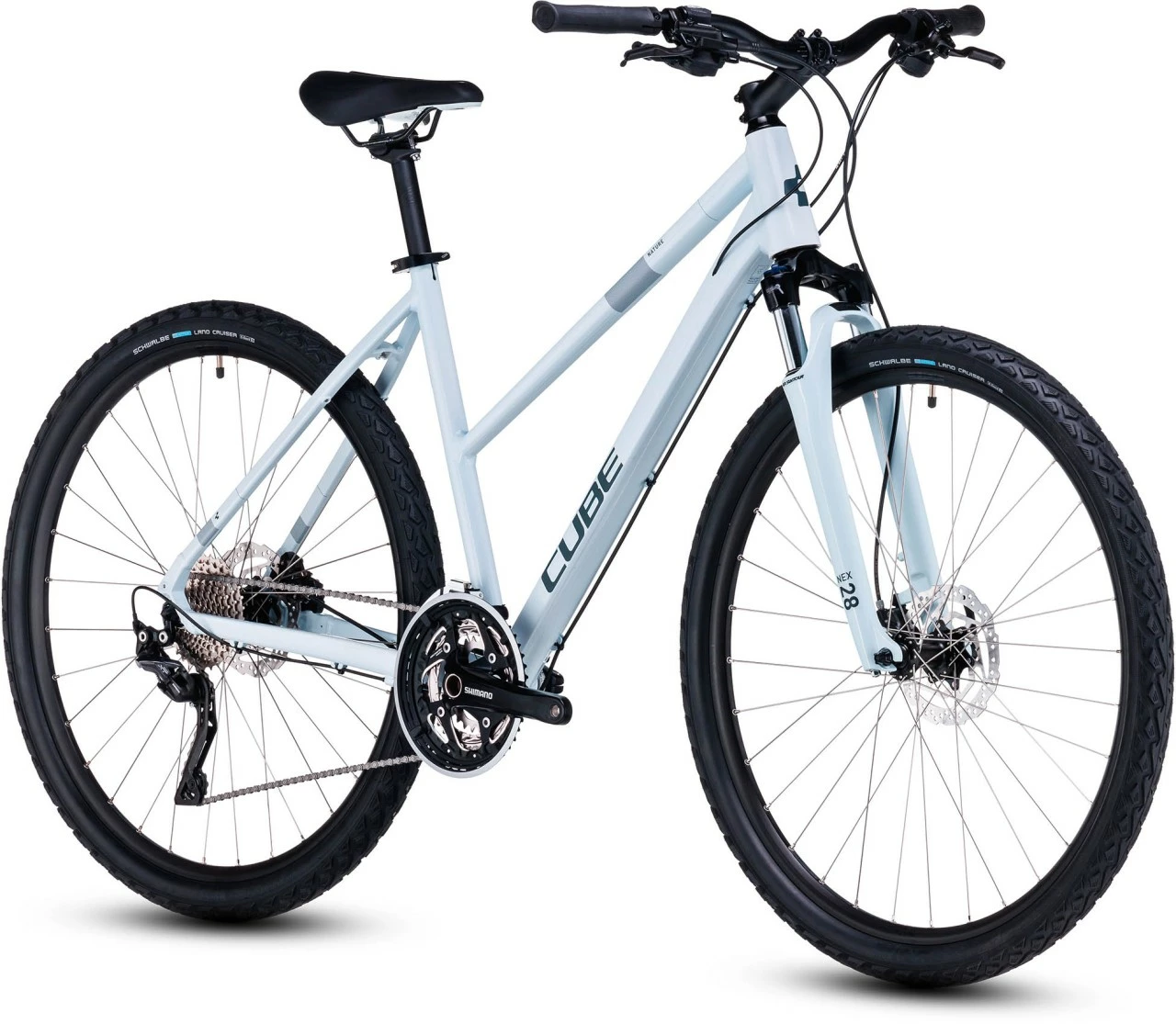 Cube Nature Pro Frostwhite´n´grey Trapeze 2023 – Bild 2