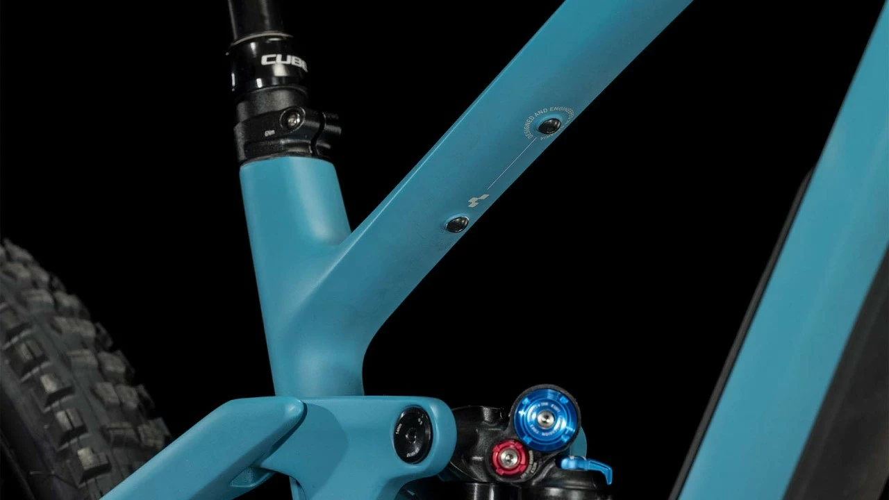 Cube Stereo ONE55 C:62 SLX 29 Bondiblue´n´grey 2023 – Bild 5