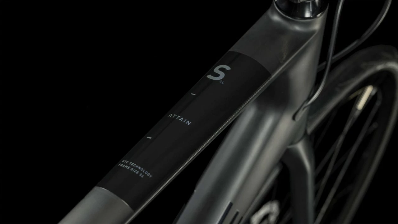 Cube Attain GTC SLX Carbon´n´black 2023 – Bild 3
