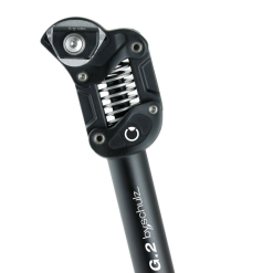 By.schulz GmbH BySchulz Federsattelstütze G.2 ST Ø 27,2mm, 350mm, 60-85 Kg Medium